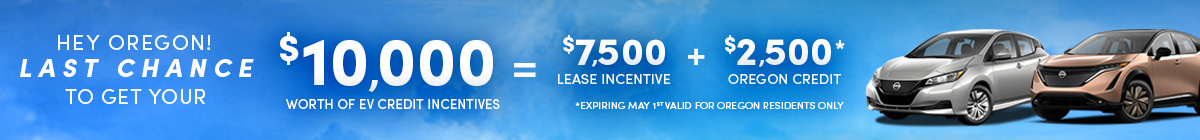 Nissan Ariya/Leaf EV Credit Ad
